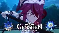 Rosaria utilizes both artifact sets well (Image via Genshin Impact)